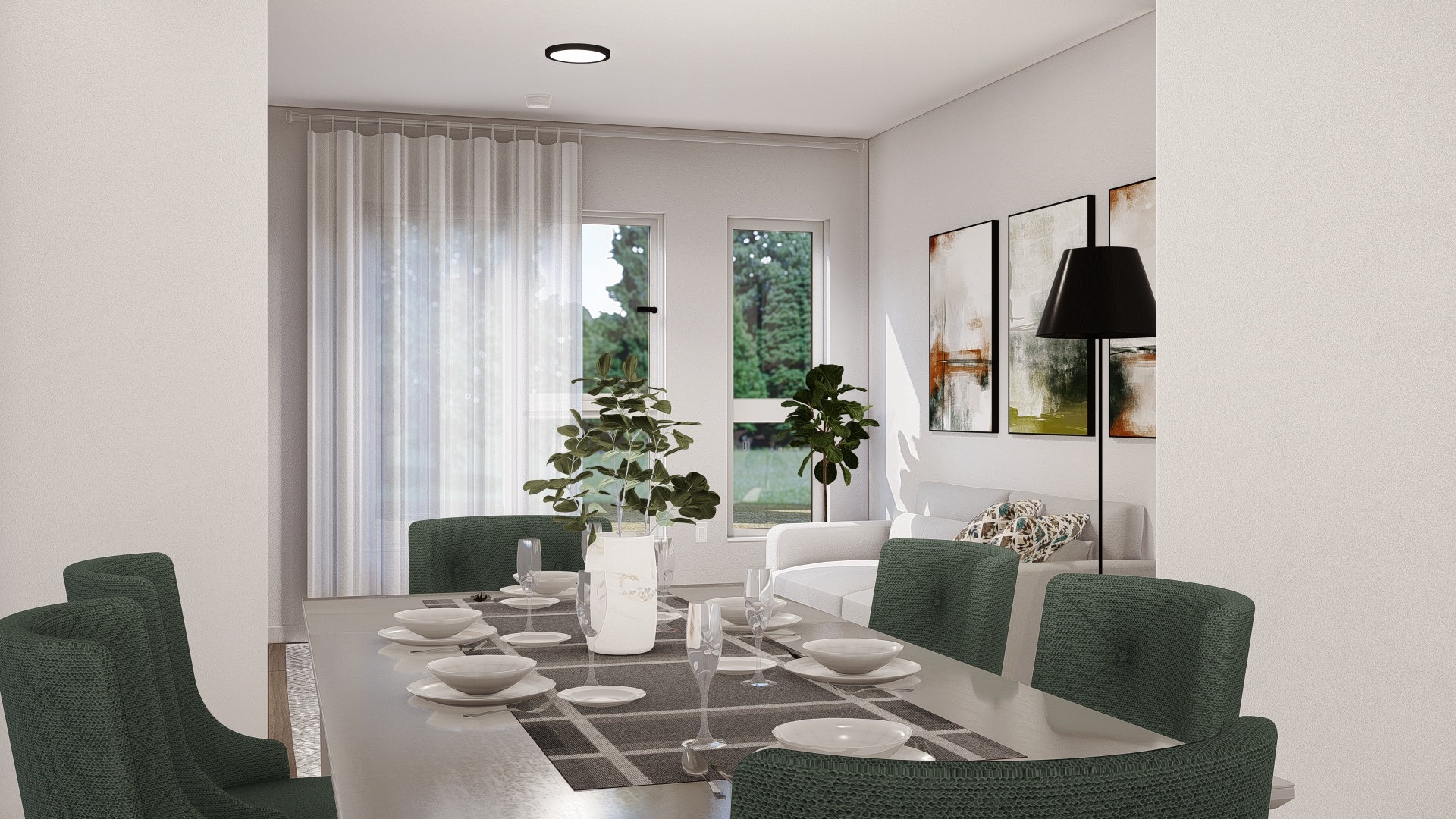 06_EH_Town Home Interior Rendering_dining room